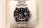 SWISS ETA 2836 MOVEMENT ROLEX SUBMARINER CERAMIC BLACK WATCH